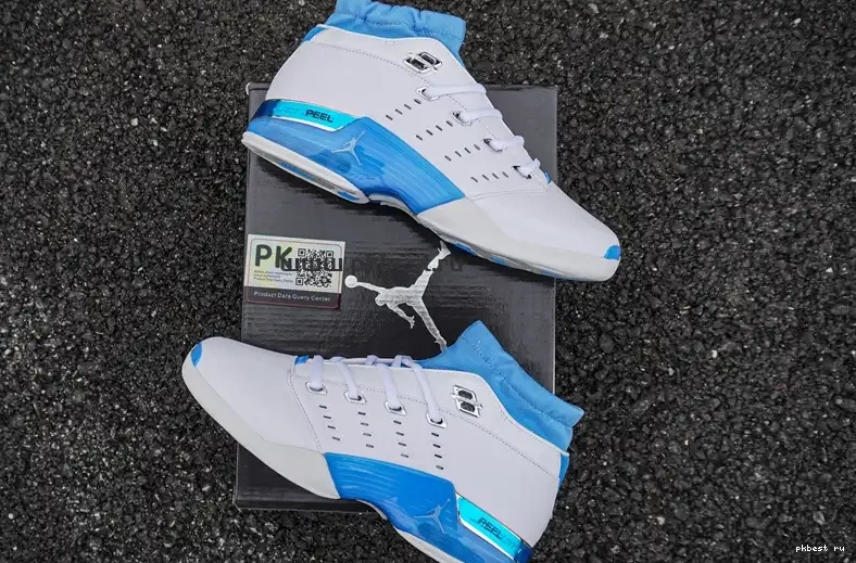 GOD PK 17 Jordan SHIP MATERIALS Blue TO Retro RETAIL SP READY University Low 0604